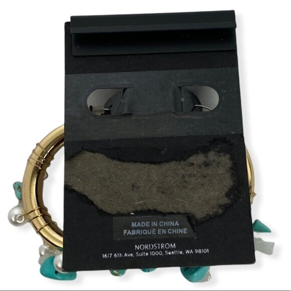 NWT Nordstrom Free Press Jewellery Bundle Three Pairs of Earrings Heart Boho - Picture 7 of 9